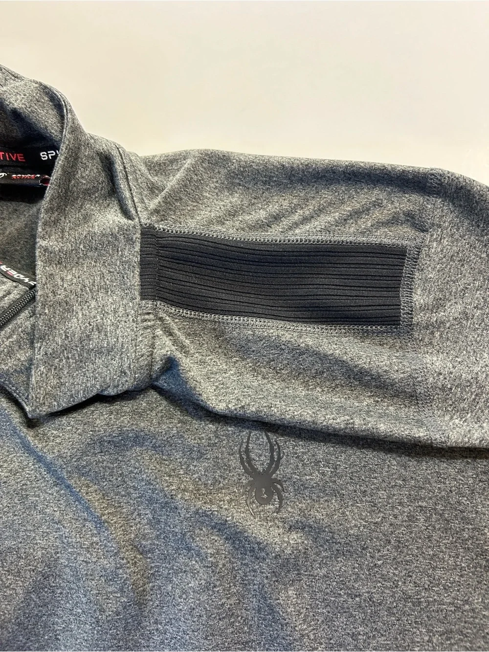 Spyder Active Men's Performance Long Sleeve ¼ Zip Pullover Sweater Size XLarge